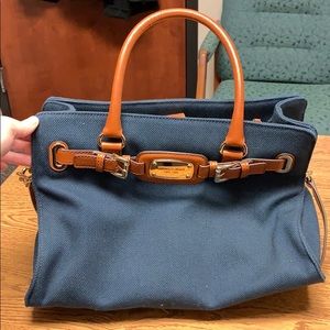 Michael Kors Marina Canvas Large Satchel